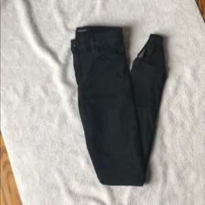 J Brand Black Skinny Jeans with Stirrups